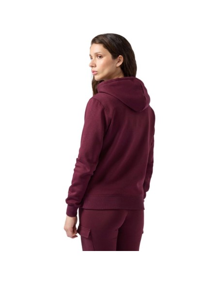 Champion Hooded Sweatshirt Women's Burgundy 118379 RS522