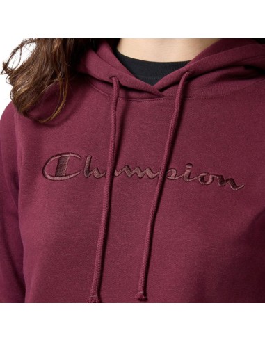 Champion Hooded Sweatshirt Women's Burgundy 118379 RS522