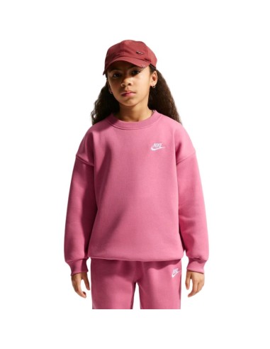 Nike Sportswear Club Fleece Kids' Sweatshirt Pink FD2923 641