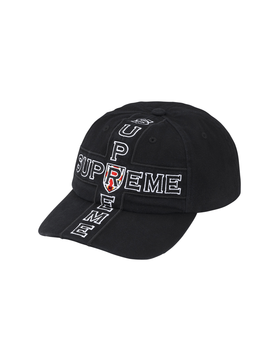 Supreme Cross 6Panel 'Black' FW26H63BLACK MBS