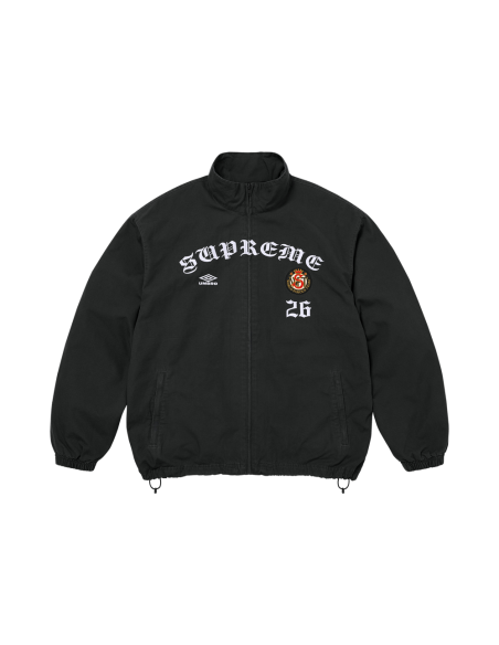 Supreme x Umbro Cotton Ripstop Track Jacket 'Black' FW26J92BLACK MBS