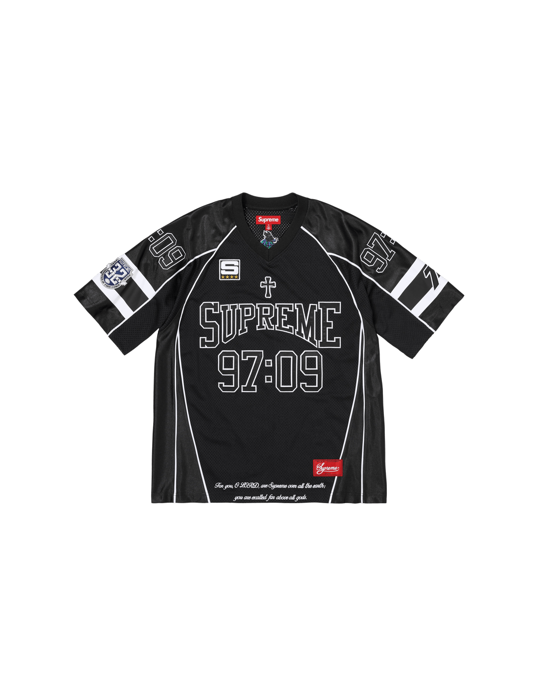 Supreme Disciples Jersey 'Black' FW26KN15BLACK MBS