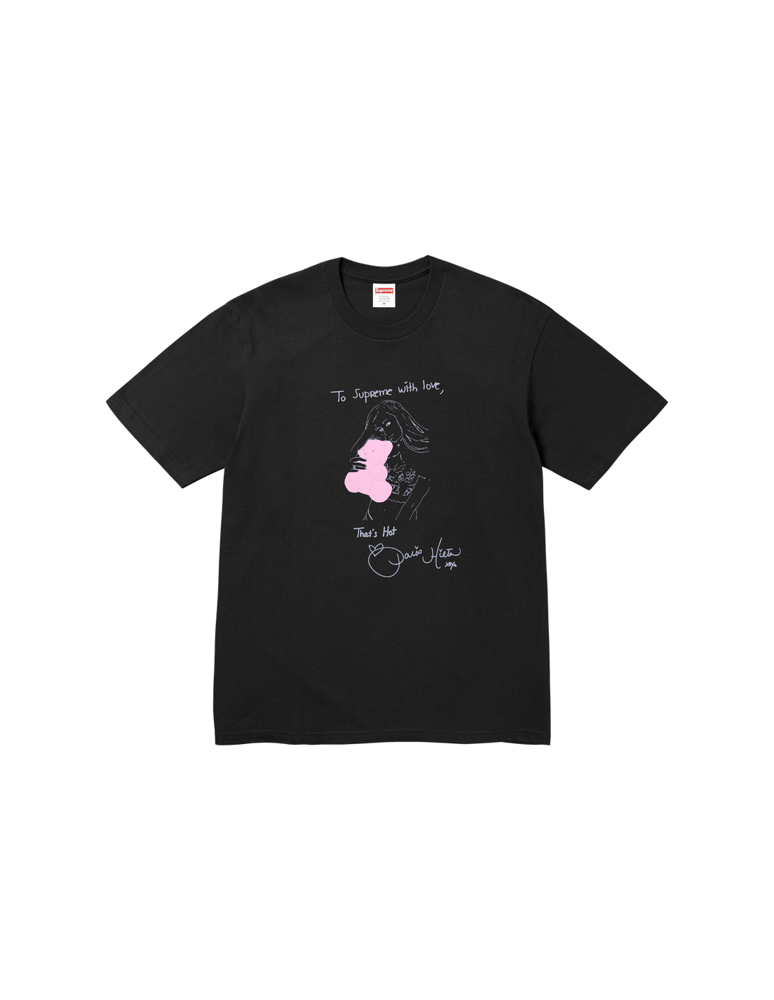 Supreme Paris Tee 'Black' FW26T37BLACK MBS