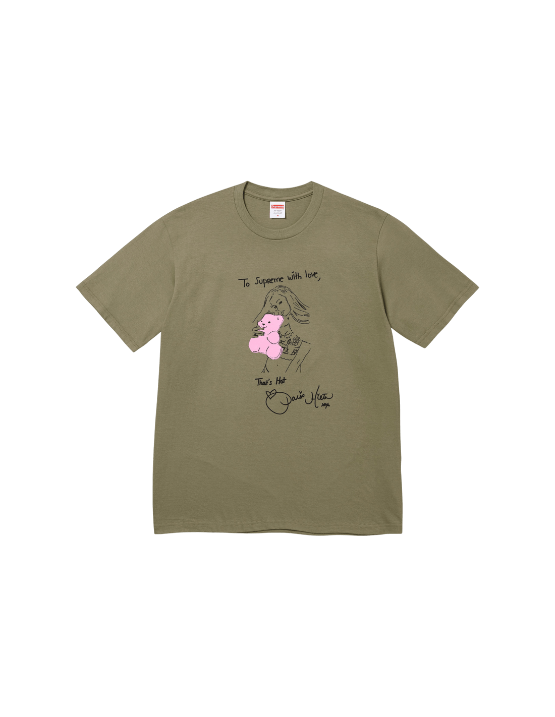 Supreme Paris Tee 'Light Olive' FW26T37LIGHTOLIVE MBS