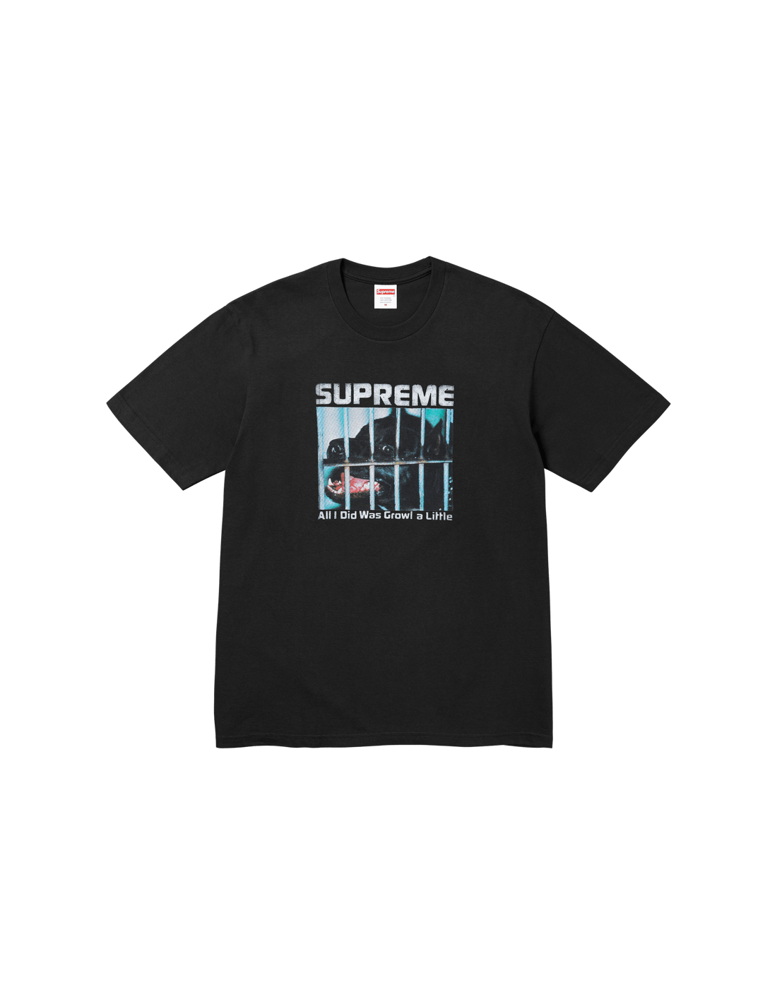 Supreme Growl Tee 'Black' FW26T5BLACK MBS