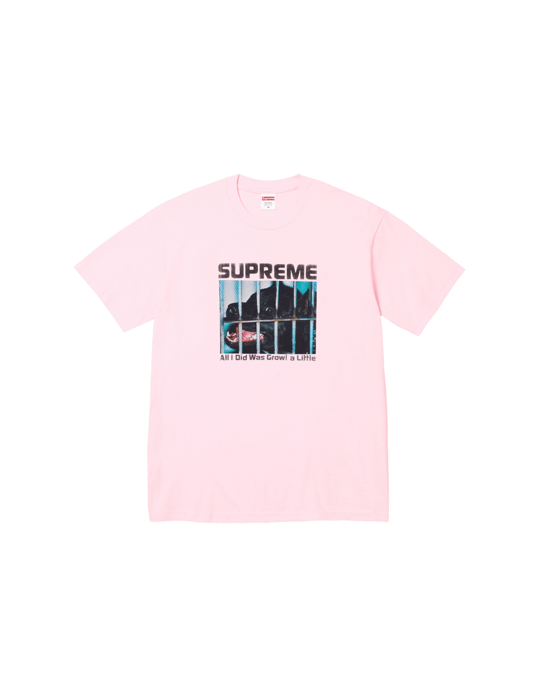 Supreme Growl Tee 'Light Pink' FW26T5LIGHTPINK MBS