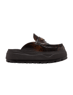 Jordan Mule Croc Velvet Brown Women's IB1497200 MBS