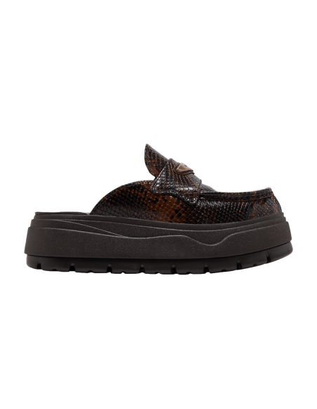 Jordan Mule Croc Velvet Brown Women's IB1497200 MBS