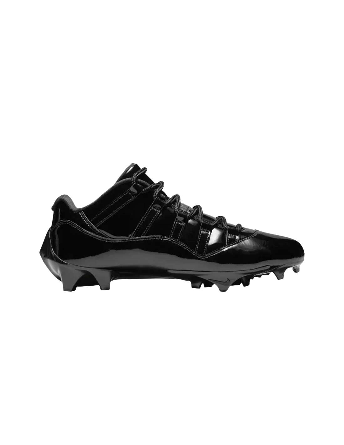 Jordan 11 Low TD Cleat Patent Black IQ8113001 MBS