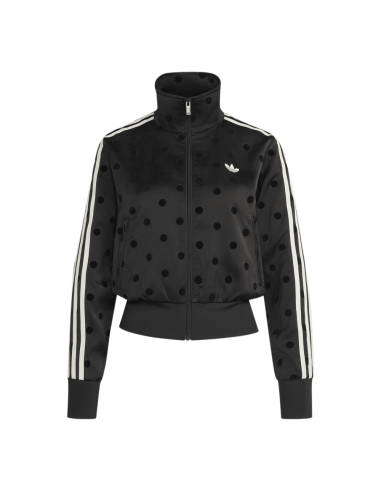 adidas Satin Polka Dots TT Track Jacket Black Women's KV1166 MBS