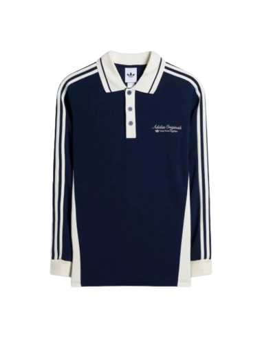 adidas Long Sleeved Polo Shirt Night Indigo KW5687 MBS