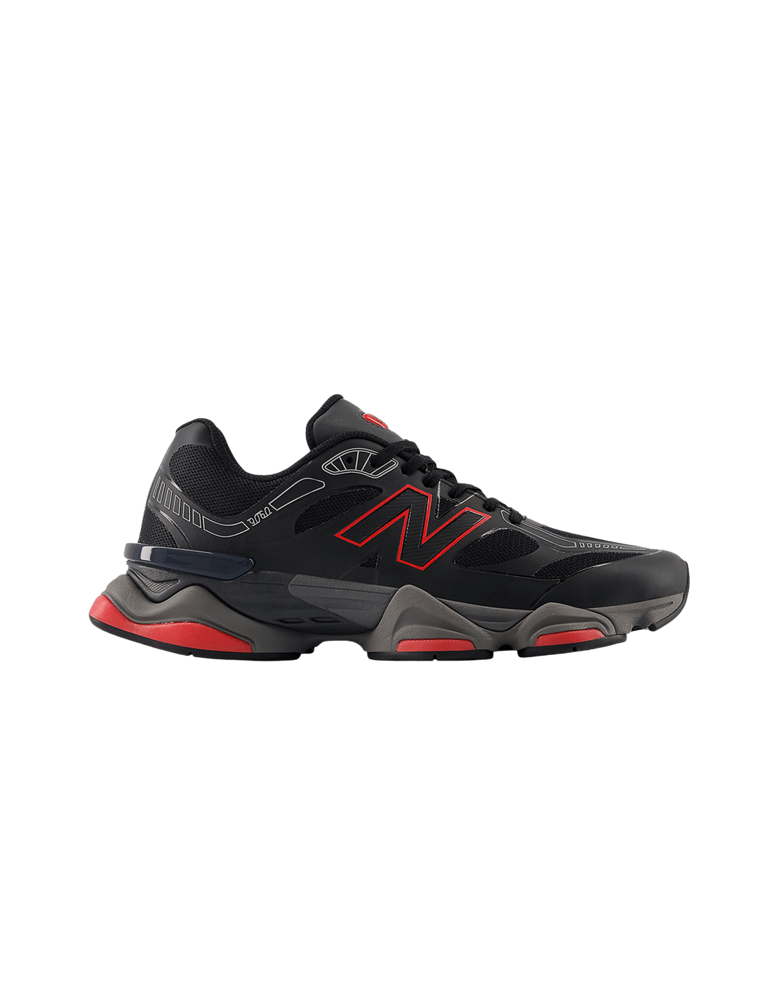 New Balance 9060 Black Red U90606LE MBS