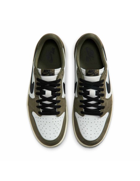 Jordan 1 Retro Low Medium Olive Summit White Sail Black HQ6998200 MBS