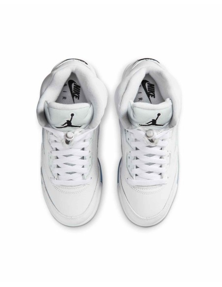Jordan 5 Retro White Metallic 2026 GS HQ7980103 MBS