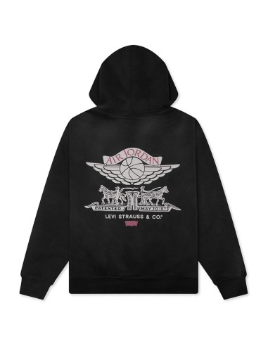 Nike Jordan x Levi's Full Zip Hoodie Black IM6734010 MBS