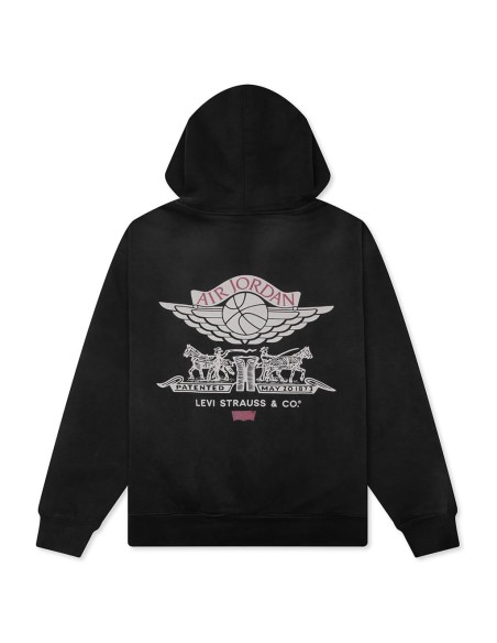 Nike Jordan x Levi's Full Zip Hoodie Black IM6734010 MBS