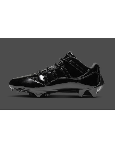 Jordan 11 Low TD Cleat Patent Black IQ8113001 MBS