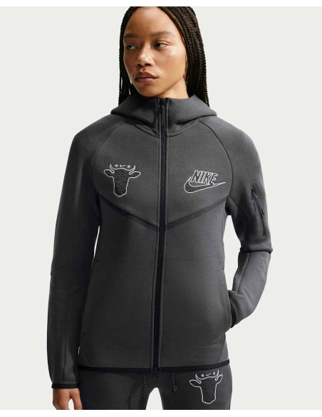 Nike Energy x Wagyu Tech Fleece FullZip Hoodie Black IV4834060 MBS