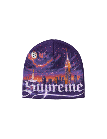 Supreme Cityscape Beanie 'Purple' FW26BN71PURPLE MBS
