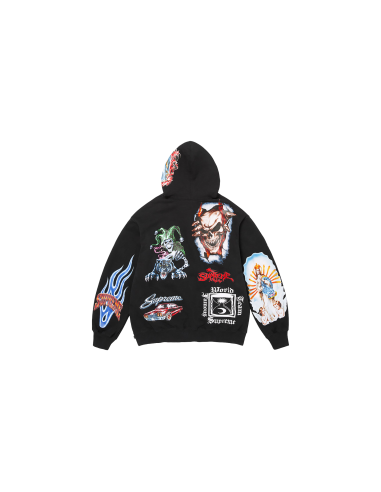 Supreme Stickers Hooded Sweatshirt Black FW26SW67BLACK MBS