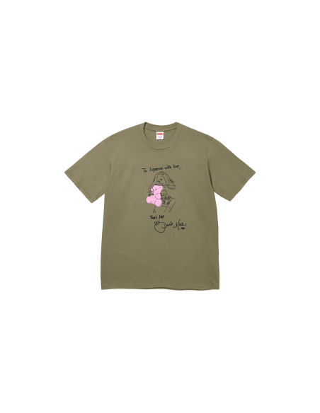 Supreme Paris Tee 'Light Olive' FW26T37LIGHTOLIVE MBS