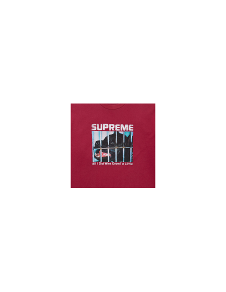 Supreme Growl Tee 'Cardinal' FW26T5CARDINAL MBS