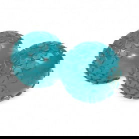 Double ball with protrusions for massage 61354