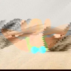 Double ball with protrusions for massage 61354 2