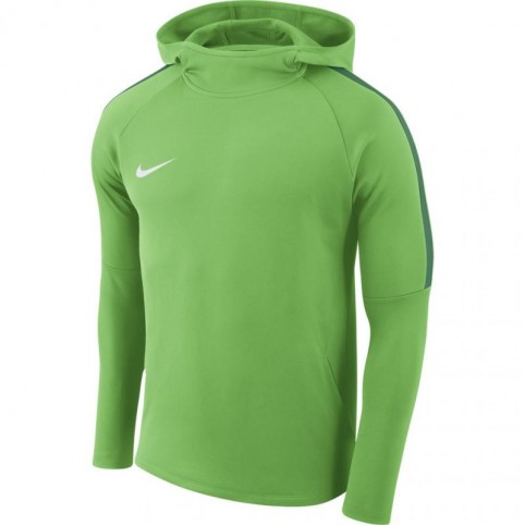 Nike Dry Academy 18 Ανδρικό Φούτερ με Κουκούλα και Τσέπες Πράσινο AH9608-361