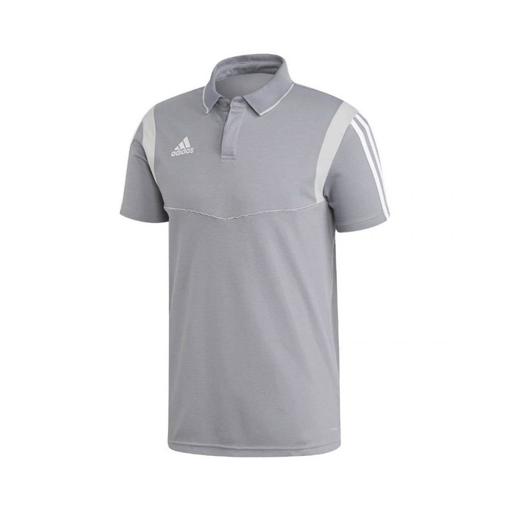 Adidas Tiro 19 Ανδρικό T-shirt Polo Γκρι DW4736