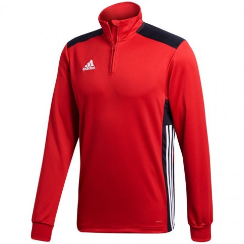 Adidas Regista 18 Training Ανδρική Μπλούζα με Φερμουάρ Μακρυμάνικη Κόκκινη CZ8651