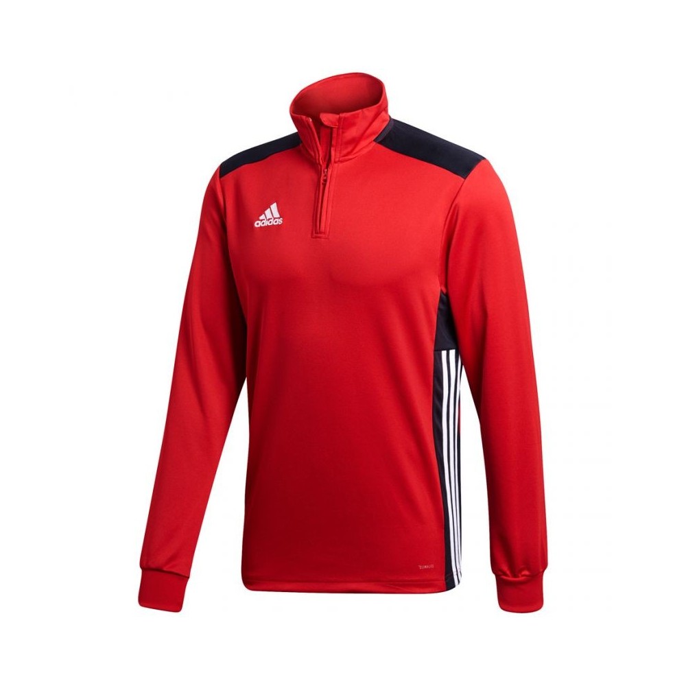 Adidas Regista 18 Training Ανδρική Μπλούζα με Φερμουάρ Μακρυμάνικη Κόκκινη CZ8651