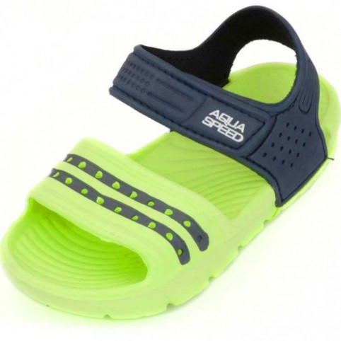 Sandals Aqua-speed Noli green navy blue col .84