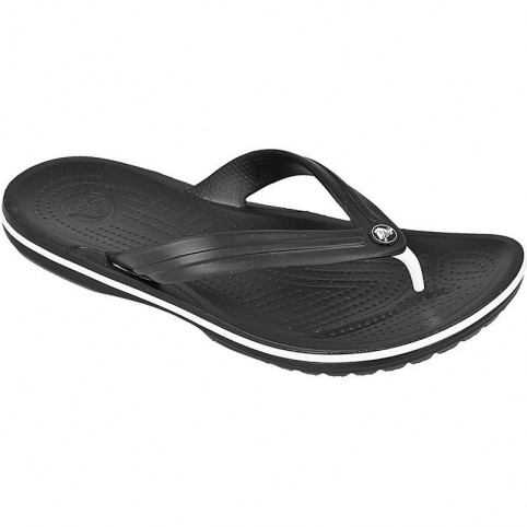 Crocs Crocband Flip Flip Flops σε Μαύρο Χρώμα 11033-001