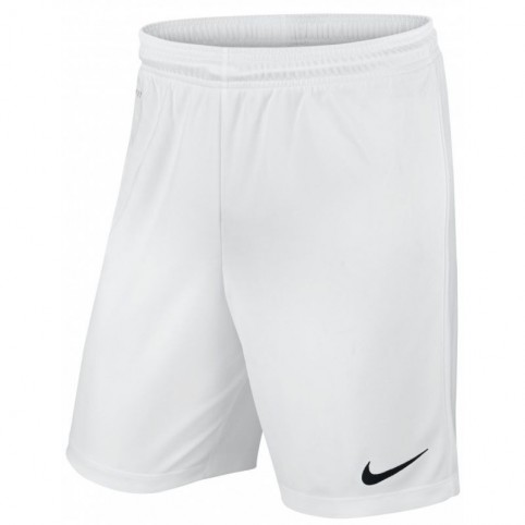 Nike Park II Knit Αθλητική Ανδρική Βερμούδα Dri-Fit Λευκή 725887-100