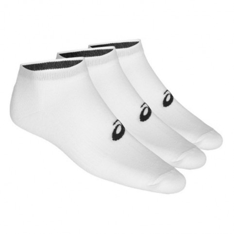 ASICS Ped 155206-0001 Κάλτσες για Τέννις Λευκές 3 Ζεύγη