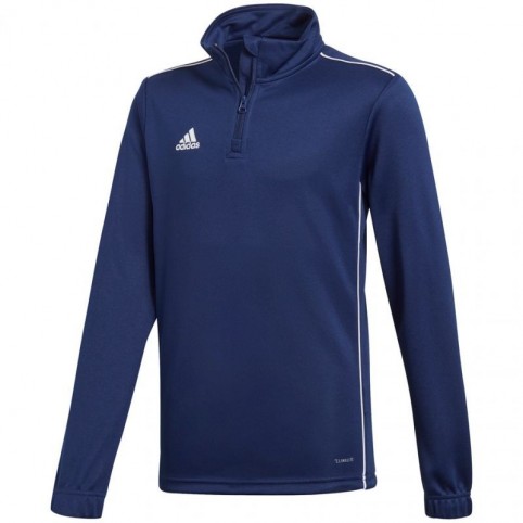 Adidas Παιδική Χειμερινή Μπλούζα Μακρυμάνικη Navy Μπλε Core 18 Training CV4139