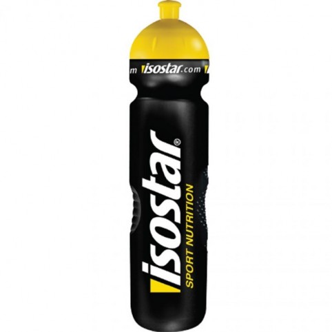 Isostar Isostar Water Bottle Αθλητικό Πλαστικό Παγούρι 1000ml Μαύρο