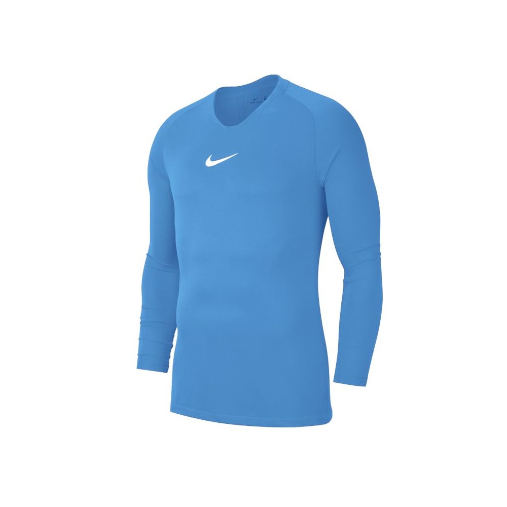 Nike Ανδρική Μπλούζα Dri-Fit Μακρυμάνικη Γαλάζια AV2609-412