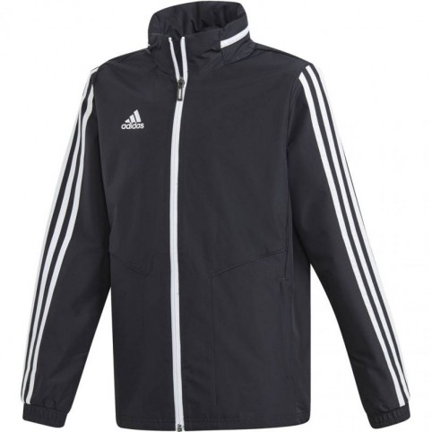 Adidas Παιδικό Αθλητικό Μπουφάν Κοντό Μαύρο Tiro 19 D95941