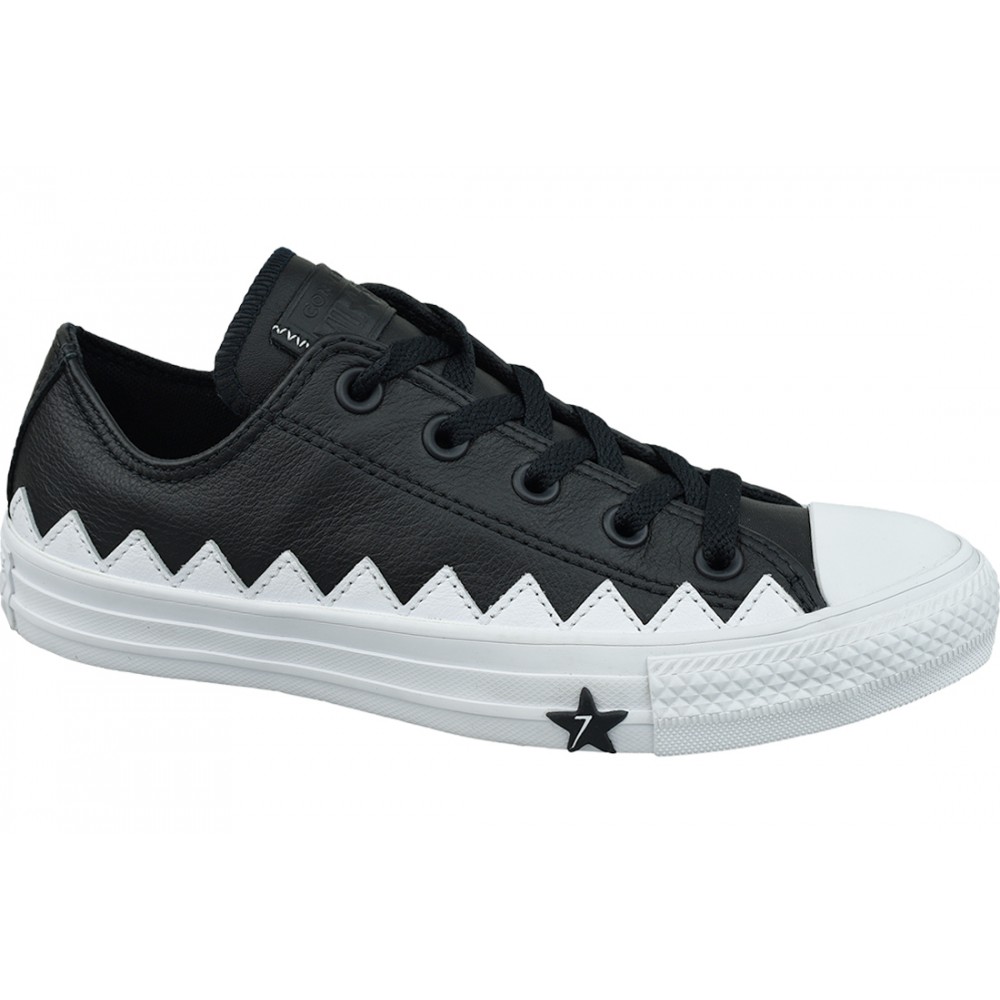 Converse Chuck Taylor All Star Ox Γυναικεία Sneakers Μαύρα 565369C