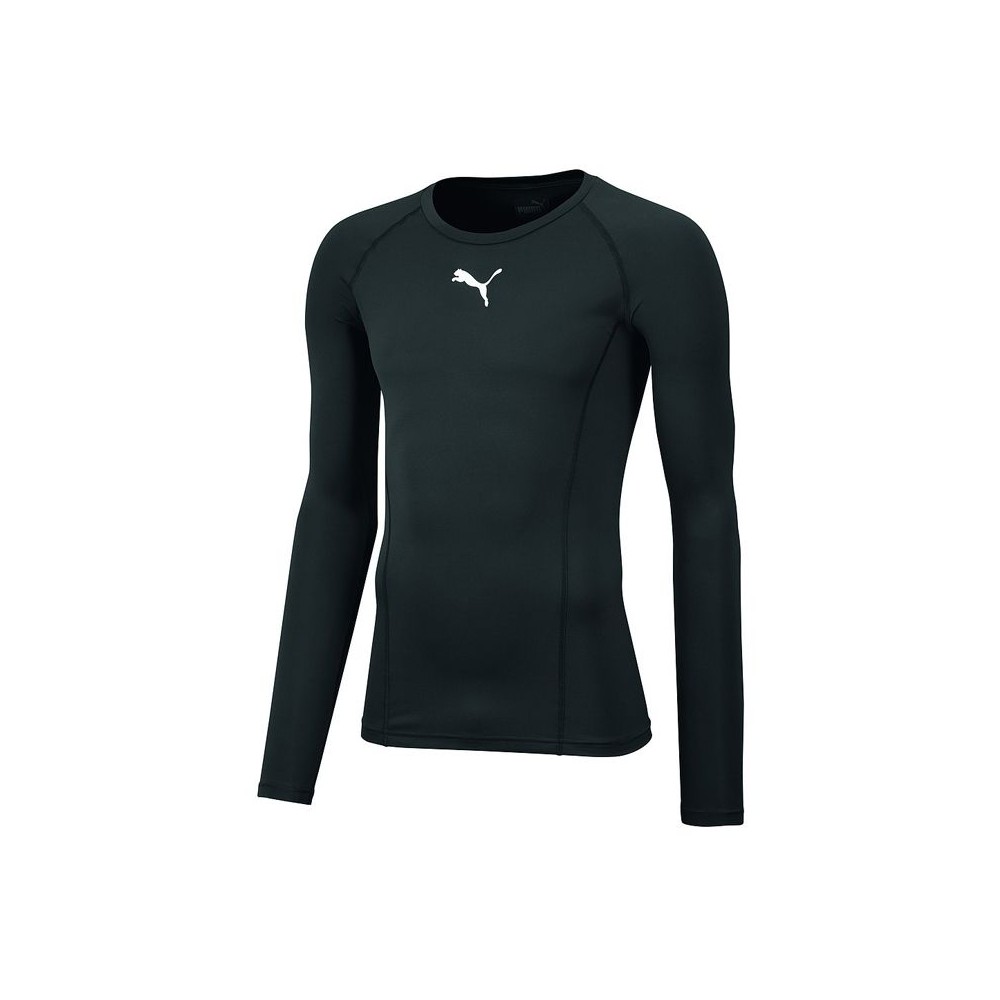 Puma Liga Baselayer 655920-03 Ανδρική Ισοθερμική Μακρυμάνικη Μπλούζα Μαύρη