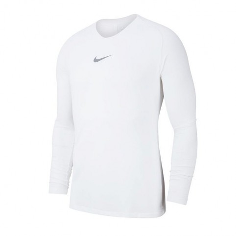 Nike Dry Park First Layer Παιδική Ισοθερμική Μπλούζα Λευκή AV2611-100