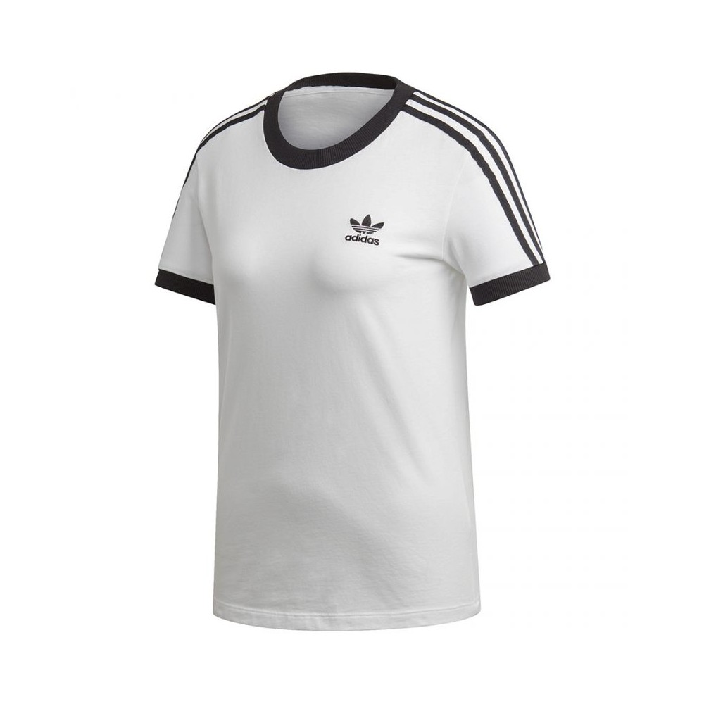 ADIDAS PERFORMANCE Adidas 3 Stripes Γυναικείο Αθλητικό T-shirt Λευκό ED7483