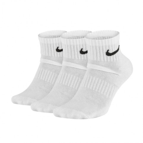 Nike Everyday SX7667-100 Αθλητικές Κάλτσες Λευκές 3 Ζεύγη