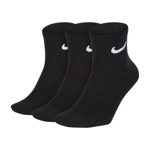 Nike Everyday Lightweight SX7677-010 Αθλητικές Κάλτσες Μαύρες 3 Ζεύγη