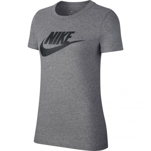 Nike Essential Αθλητικό Γυναικείο T-shirt Γκρι με Στάμπα BV6169-063