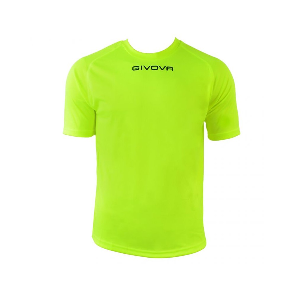 Men's T-Shirts Givova Yellow