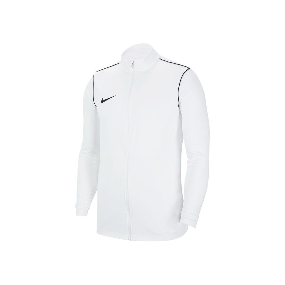 Nike Park 20 Ανδρική Φούτερ Ζακέτα Dri-Fit με Τσέπες Λευκή BV6885-100