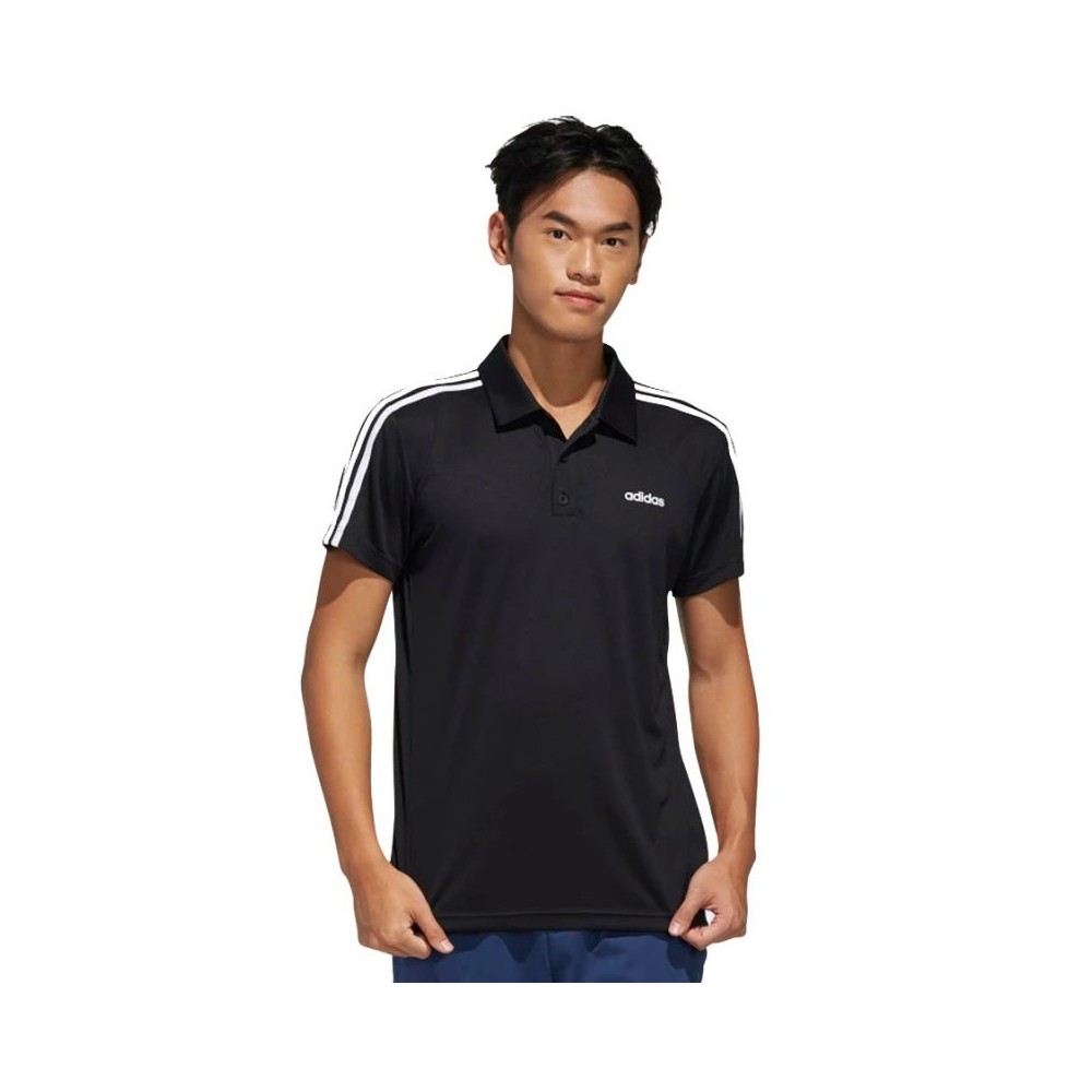 Adidas Designed 2 Move Ανδρικό T-shirt Polo Μαύρο FL0321